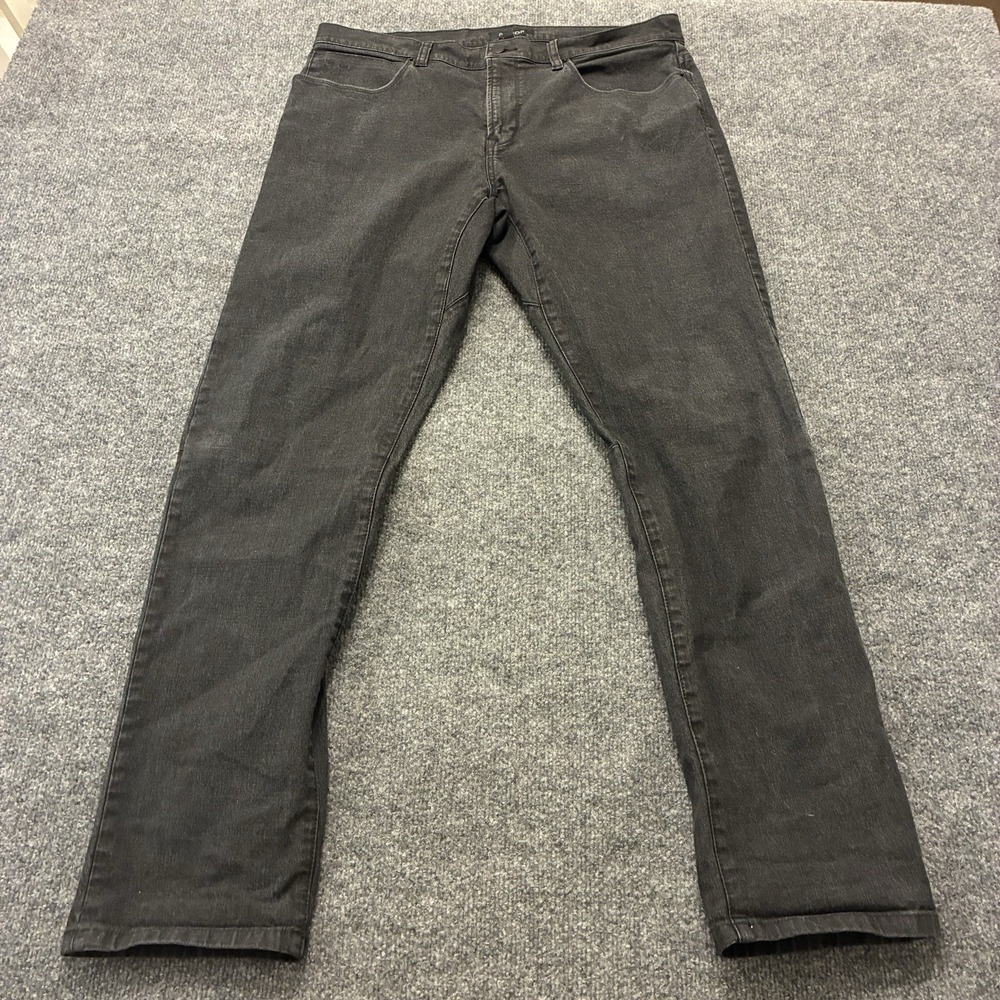 Proof Rover Slim Fit Jeans Mens 36x32 Faded Black Stretch Denim Casual Huckberry